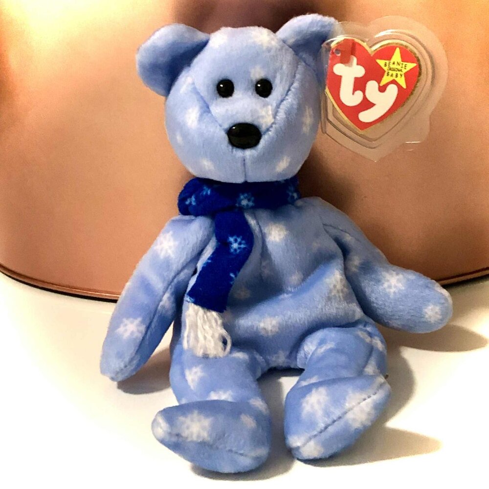 NWT Ty BEANIE BABIES HOLIDAY TEDDY BEAR 1999 Vintage Collectible